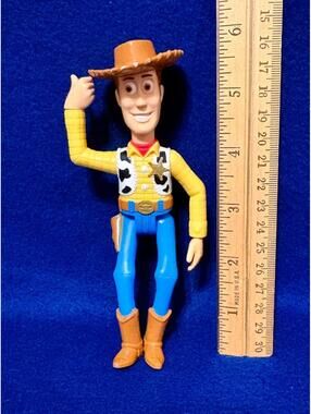 Toy Story Cowboy Woody Disney Pixar 6” Action Figure Plastic Toy